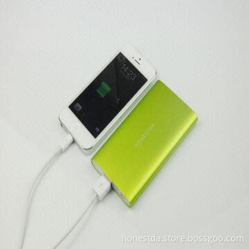 battery power bank with metal case and polymer battery for promotional gift